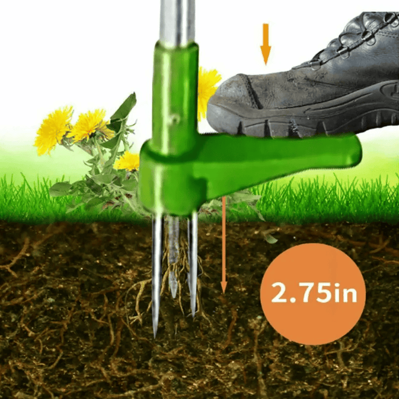 Weed Puller Weeder Twister Twist Pull Garden Lawn Root Killer Remover Tool – view 5