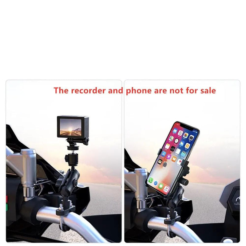 Motorcycle Action Camera GoPro Holder Mount For Handlebars – view 5