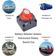 Car Auto RV Marine Boat Battery Selector Isolator – view 4