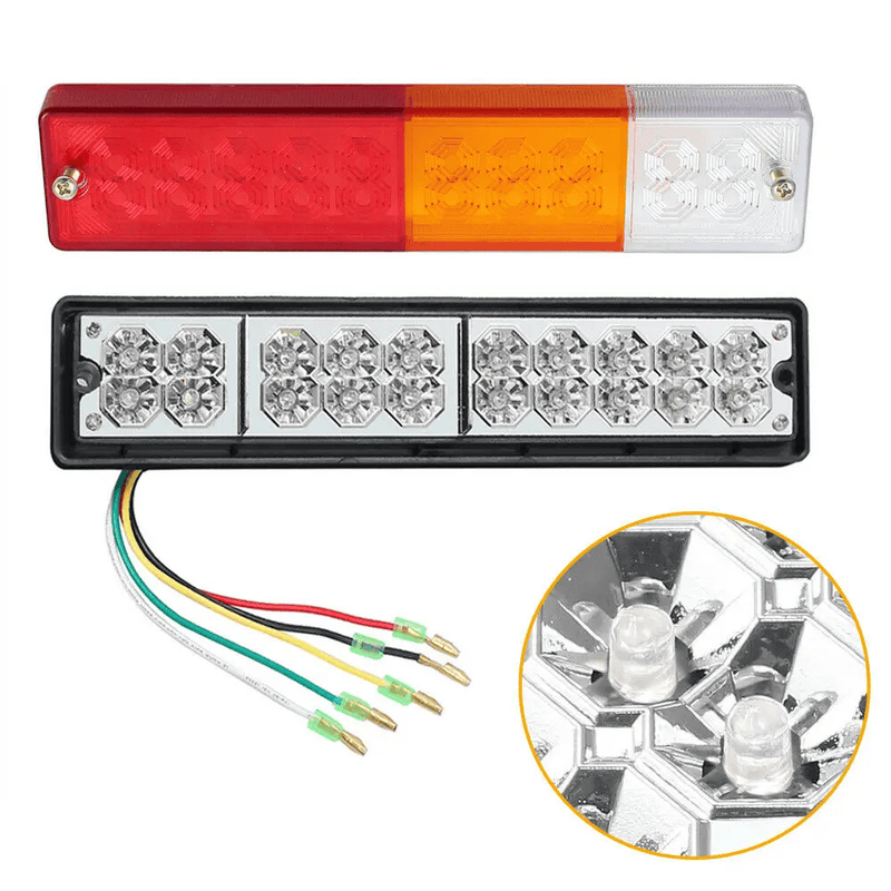 salelink.co.nz salelink.co.nz 2 x 24V Tail Lights 2 x 24V Trailer Tail Lights With 20 LEDs