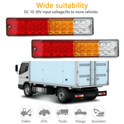 salelink.co.nz salelink.co.nz 2 x 24V Tail Lights 2 x 24V Trailer Tail Lights With 20 LEDs