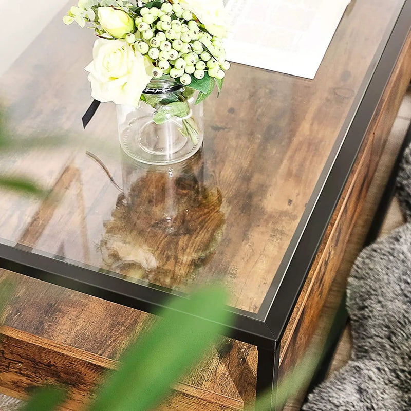 The Shopsite Home-living Stylish Hallway Console Table by VASAGLE Stylish Hallway Console Table by VASAGLE
