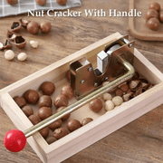 Macadamia Nut Opener And Walnut Cracker With Wooden Box – view 6