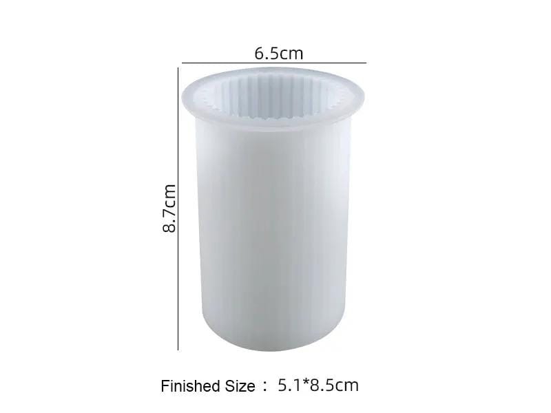 Candle Casting Mould with Resin, Cement, Candle - 03 – view 5