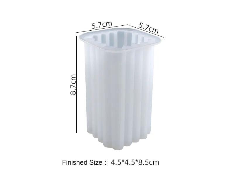 Candle Casting Mould with Resin, Cement, Candle - 03 – view 6