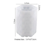 Candle Casting Mould with Resin, Cement, Candle - 04 – view 3