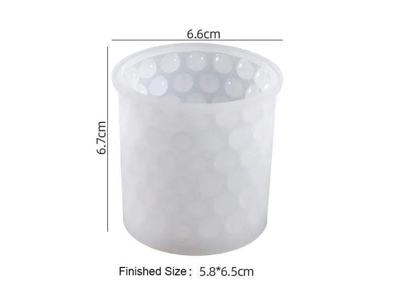 Candle Casting Mould with Resin, Cement, Candle - 04 – view 4