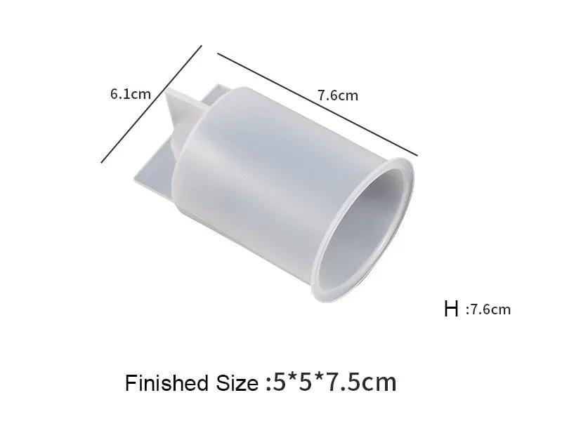 Candle Casting Mould with Resin, Cement, Candle - 06 – view 5