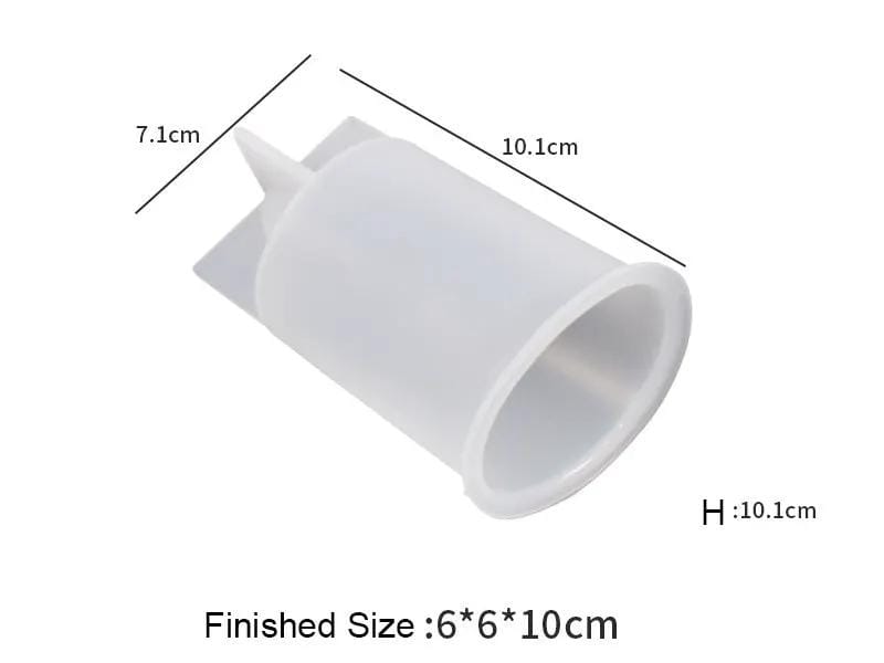Candle Casting Mould with Resin, Cement, Candle - 06 – view 6