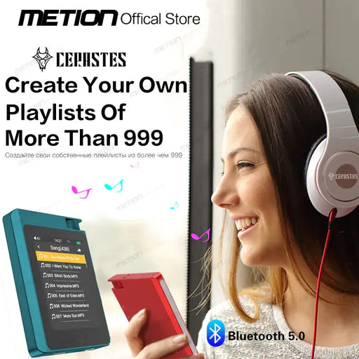 HiFi Lossless MP3 Player with Bluetooth 5.0 - 2.8" Screen, 16GB Storage, 14-Hour Battery | Portable Walkman – view 2