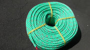 Green Polypropylene rope 12mm x 220 m Coil – view 1
