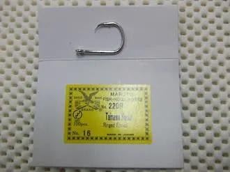 Sea-Fish HOOKS S/S 220R 16 MARUTO SNAPPER HOOK (100) SeaFish Snapper Hook SS 220R 16 Maruto Box 100