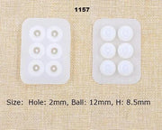 Resin Art NZ Moulds Spherical Bracelet Beads Moulds Spherical Bracelet Beads Moulds - Spherical Bracelet Bead...