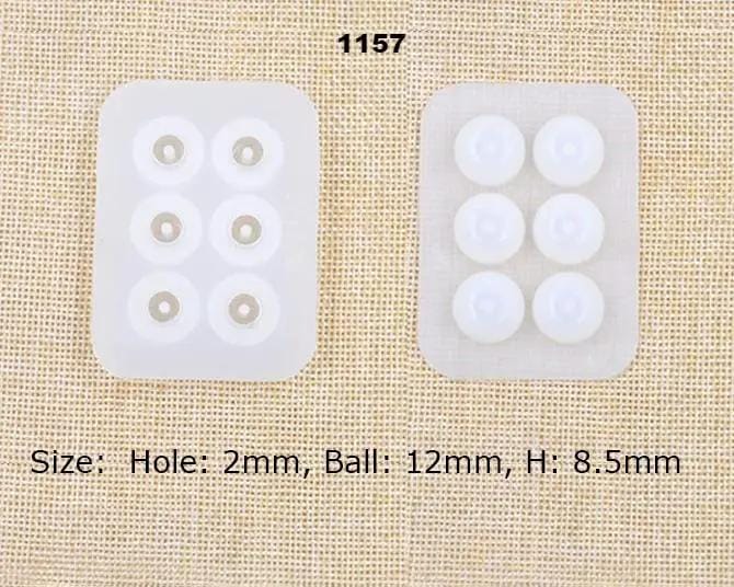 Resin Art NZ Moulds Spherical Bracelet Beads Moulds Spherical Bracelet Beads Moulds - Spherical Bracelet Bead...