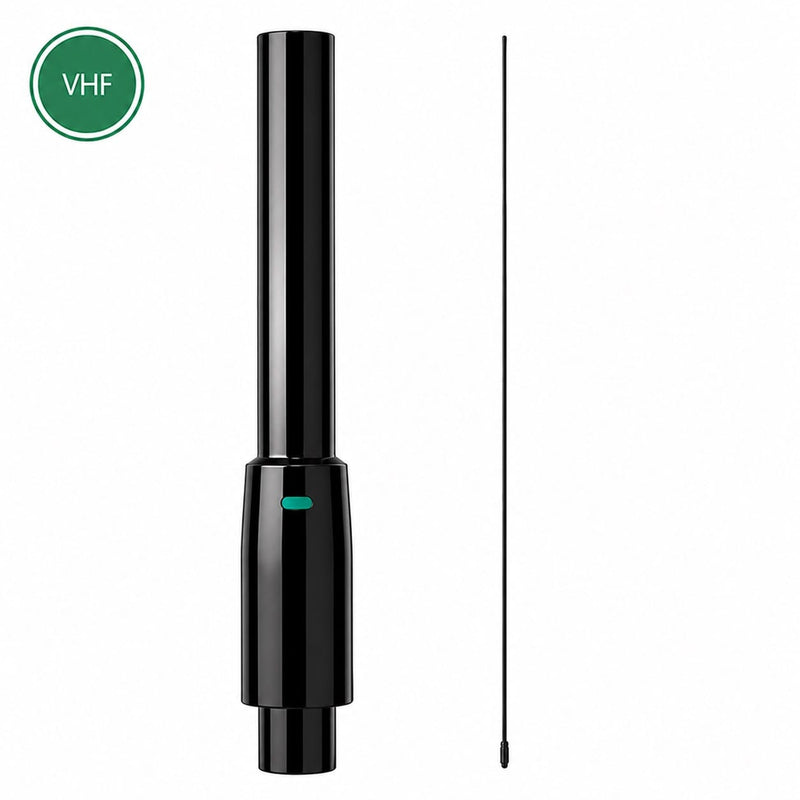 Oricom VHF Marine Radio 1.8 Mtr VHF Detachable Whip Black/White (fits MBL Base) 1.8 Mtr VHF Detachable Whip Black/White (fits MBL Base)