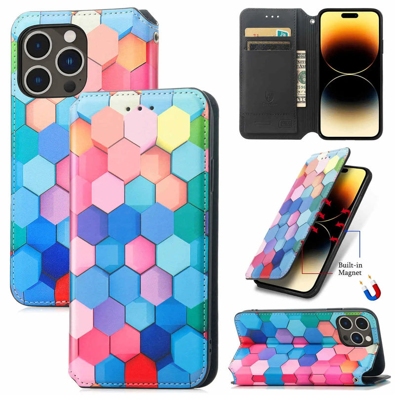 salelink.co.nz Unbranded iPhone 14 Pro Case iPhone 14 Pro Case - Wallet Drop Protection | Action Outdoors NZ