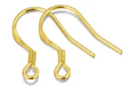 Resin Art NZ Earring Hooks S925 Sterling Silver Earring Hook- One pair S925 Sterling Silver Earring Hook- One pair | NZ