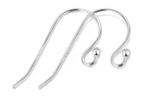 Resin Art NZ Earring Hooks S925 Sterling Silver Earring Hook- One pair S925 Sterling Silver Earring Hook- One pair | NZ