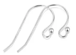 Resin Art NZ Earring Hooks S925 Sterling Silver Earring Hook- One pair S925 Sterling Silver Earring Hook- One pair | NZ