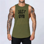Men's Loose Cotton Sleeveless Singlet – view 4