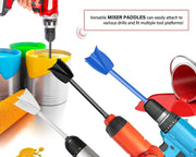 Epoxy Mixing Stick, Paint Stirring Rod, Putty Cement Paint Mixer Attachment - 1pc – view 3