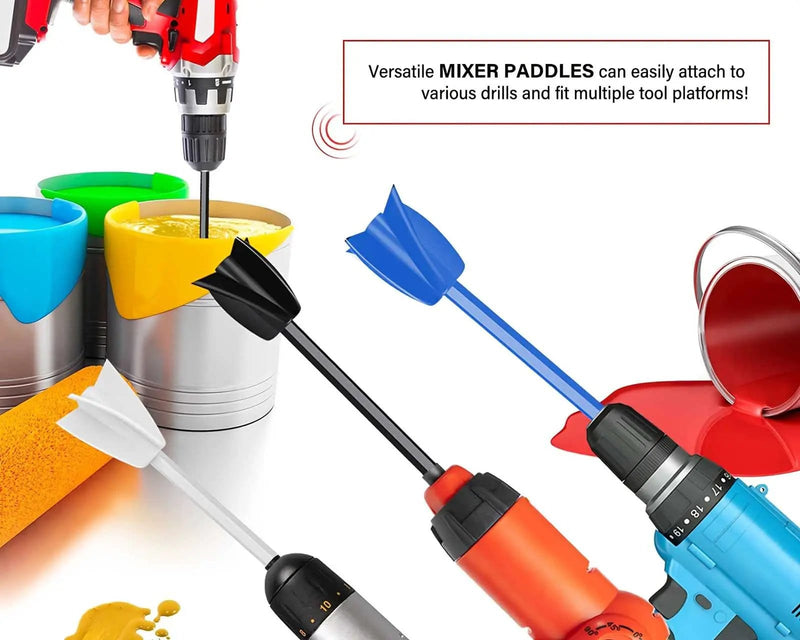 Epoxy Mixing Stick, Paint Stirring Rod, Putty Cement Paint Mixer Attachment - 1pc – view 3