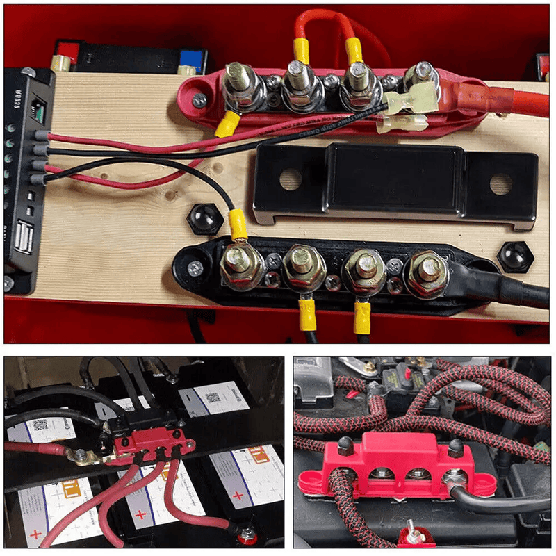 2PCS Battery Power Distribution Terminal Block Set – view 4