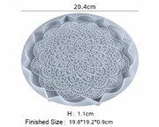 Resin Art NZ Moulds Coaster Moulds - Mandala Coaster Moulds - Mandala | NZ
