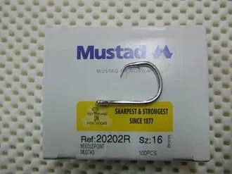MUSTAD General Mustad #16R x 100pc Mustad 16R Snapper Hooks 100pc Box of Quality