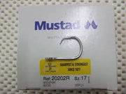 MUSTAD General Mustad #17R  x 100pc Mustad 17R Snapper Hooks 100pc Box for Saltwater