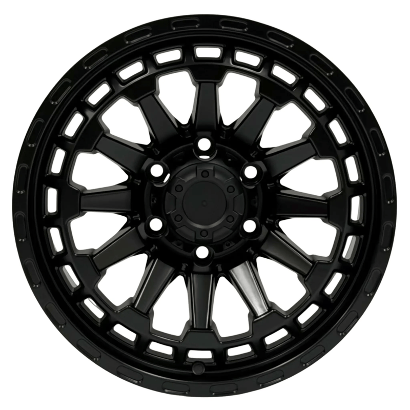 Magwarehouse.com Wheels MW Gridlock MW Gridlock 17x9 Matte Black Off Road Wheel For Utes