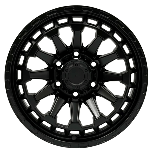 Magwarehouse.com Wheels MW Gridlock MW Gridlock 17x9 Matte Black Off Road Wheel For Utes