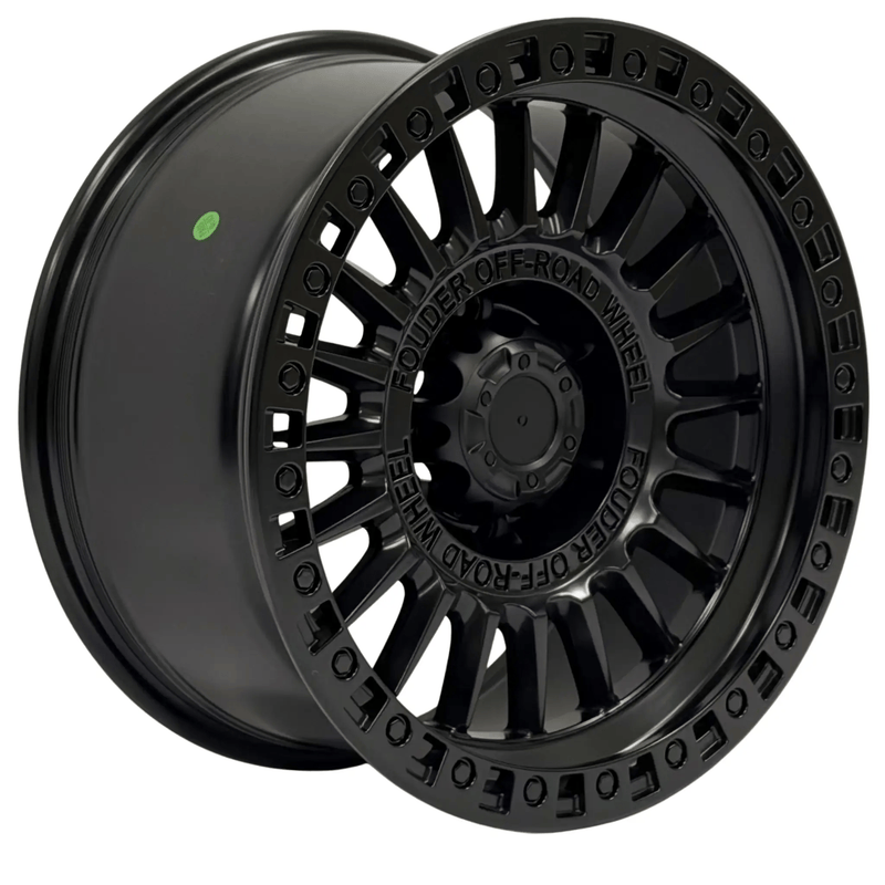 MW Overwatch Matte Black Off Road Wheel For 4x4 Ute – view 1