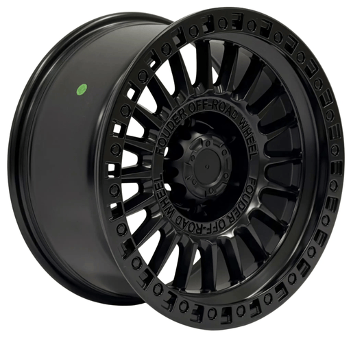 MW Overwatch Matte Black Off Road Wheel For 4x4 Ute – view 1