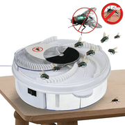USB Fly Trap Indoor Insect Killer With Rotating Plate And Collection Box – view 2