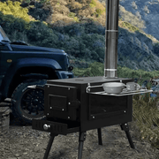 salelink.co.nz Unbranded Camping Wood Stove Camping Wood Stove | Action Outdoors NZ
