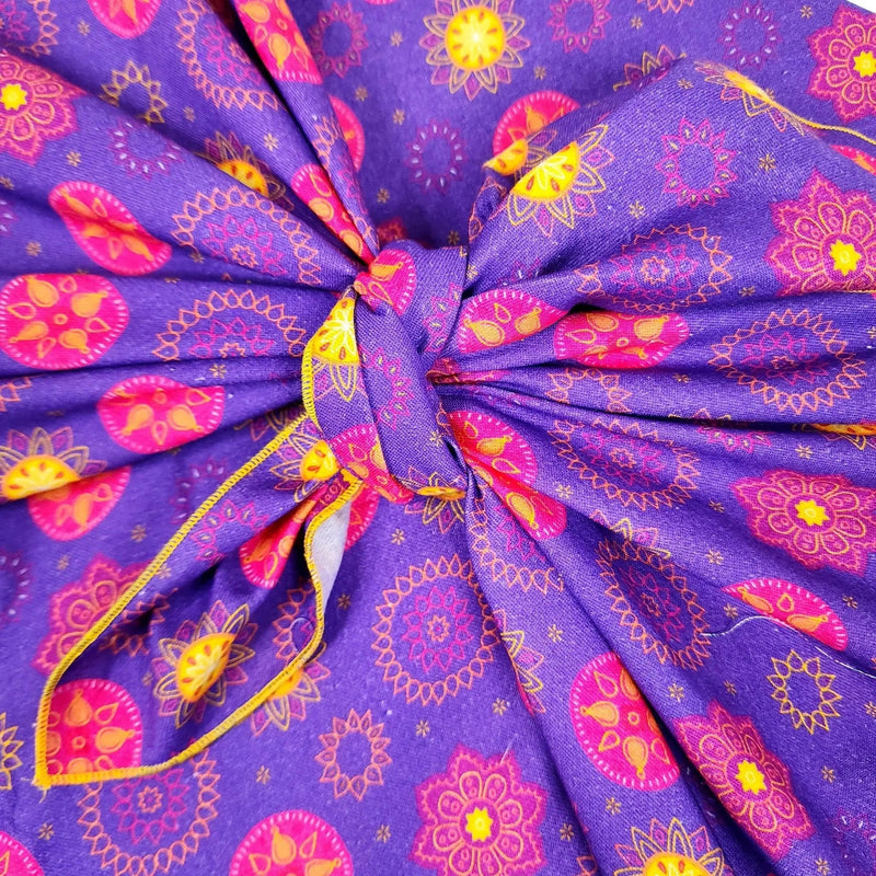 Marigold Mandala - 4 Furoshiki Gift Wraps – view 1