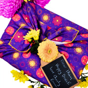Marigold Mandala - 4 Furoshiki Gift Wraps – view 6