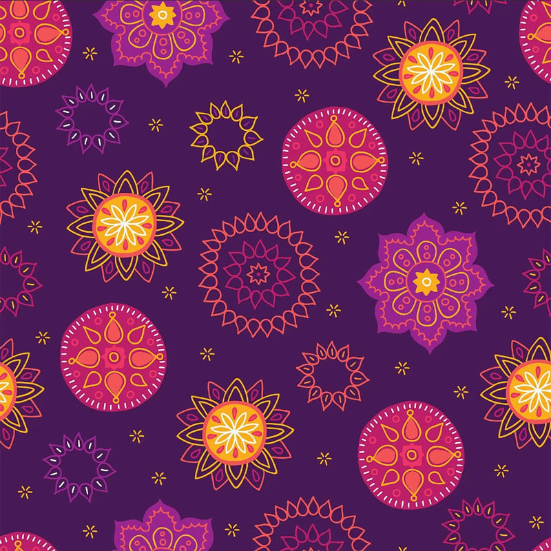 Waste Free Celebrations Marigold Mandala (SYO Reusable Gift Bag Set) Marigold Mandala (SYO Reusable Gift Bag Set)