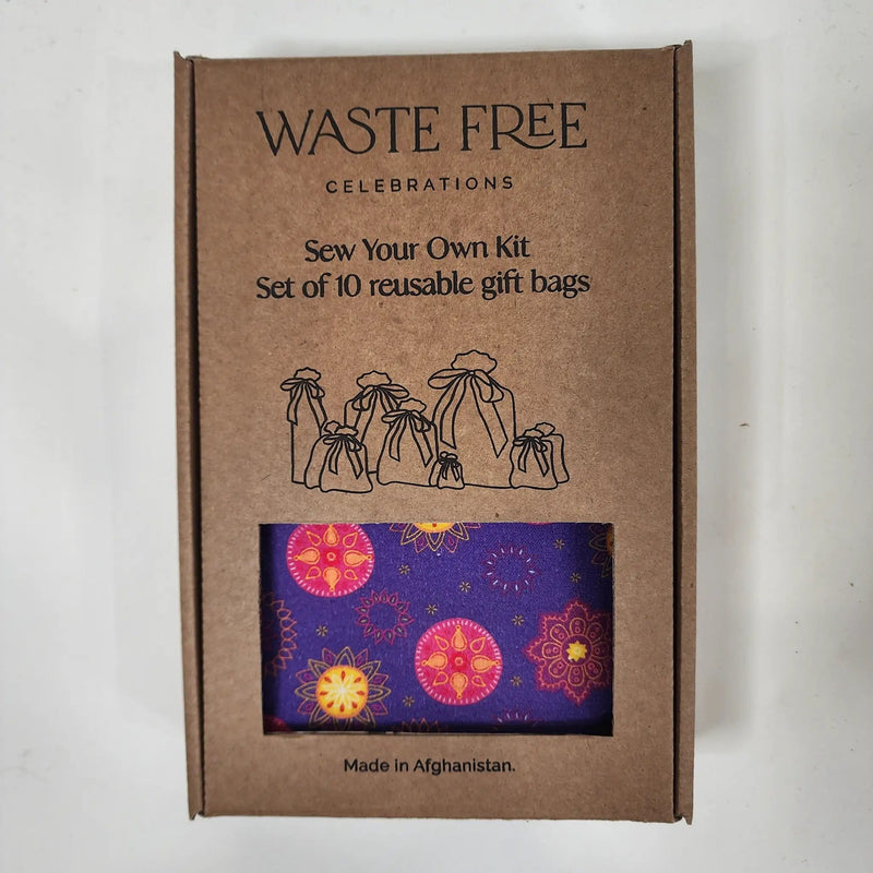 Waste Free Celebrations Marigold Mandala (SYO Reusable Gift Bag Set) Marigold Mandala (SYO Reusable Gift Bag Set)