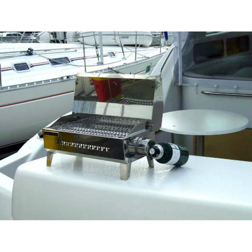 Kuuma Stow and Go Barbecue Portable Boat Grill With Coleman Canister Option For HighOutput OnTheGo Cooking – view 2