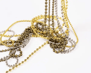 Resin Art NZ Bead Chain Metal Ball Bead Chain Cord Metal Ball Bead Chain Cord | NZ