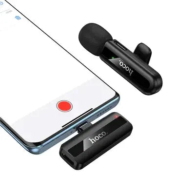 BroDeals Microphone Wireless Digital Microphone w/ USB-C Connector, DSP Digital Noise Reduction Wireless Digital Microphone w/ USB-C Connector, DSP Digital Noise Reduction