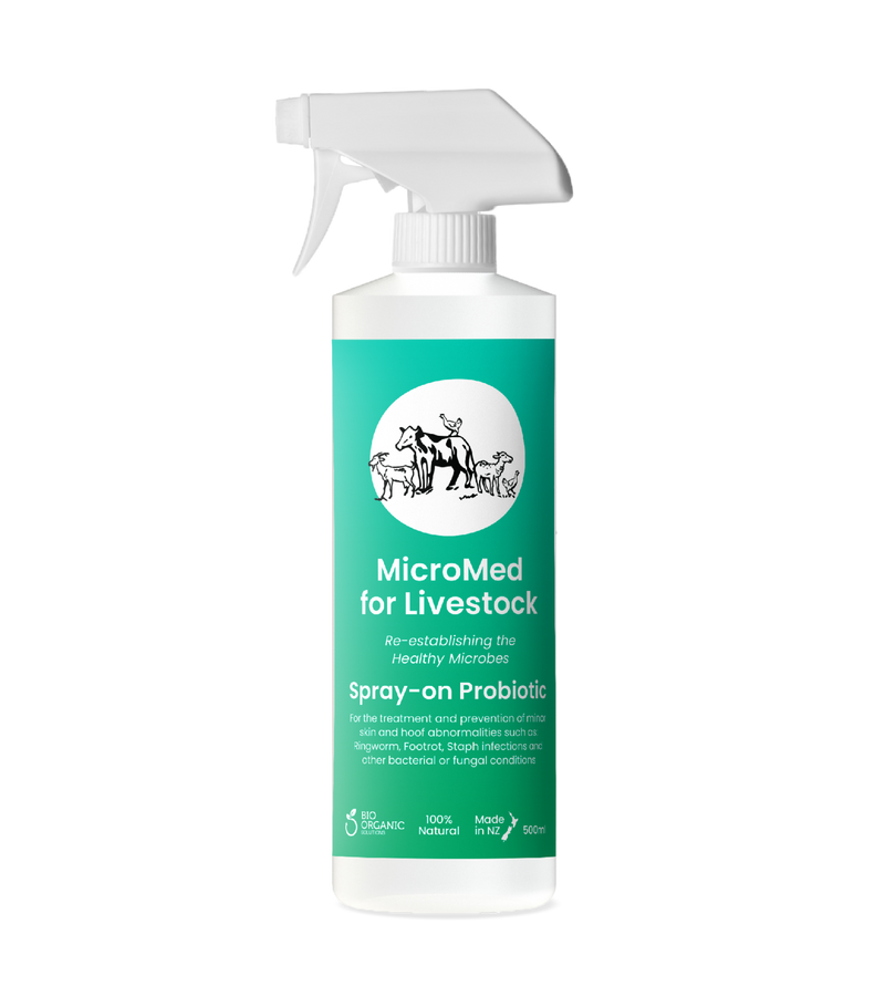 MicroMed for Livestock Acute Care – 4 x 500ml Bundle by MicroMed