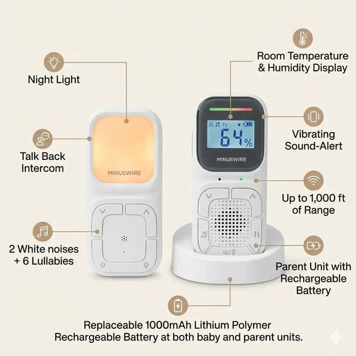 Deafquip Baby Monitor Vibrating Baby Monitor for Deaf Mums & Dads Vibrating Baby Monitor for Deaf Mums & Dads