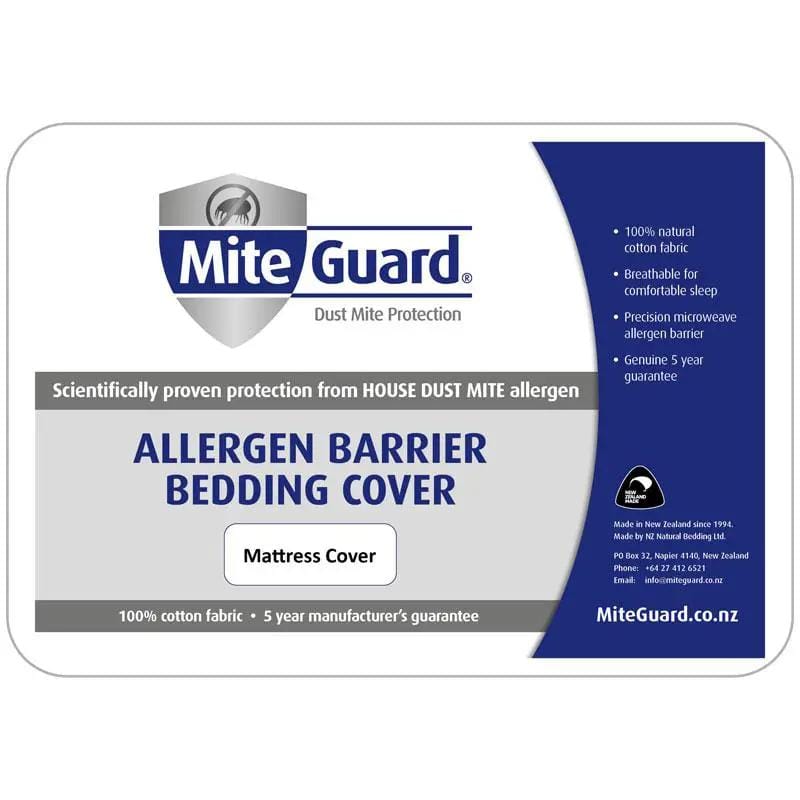MiteGuard Mattress Protector MiteGuard Dust Mite Baby Cot & Crib Mattress Cover MiteGuard Dust Mite Cot Mattress Protector