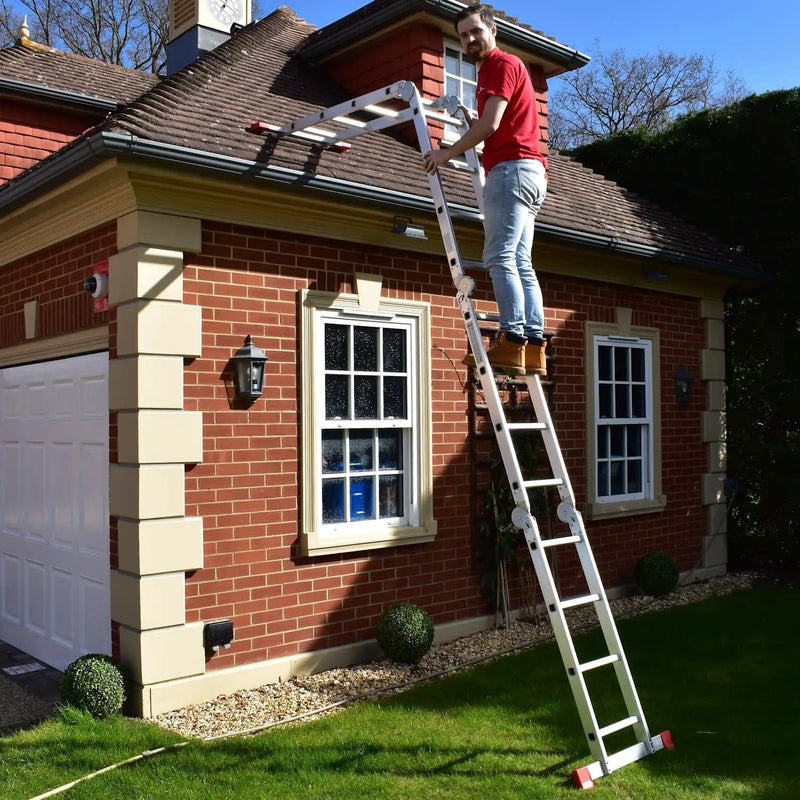 Kiwi Grab Kiwi Grab Ladder Multi Purpose 4.7m with two platforms folding ladder Ladder Multi Purpose 4.7m with two platforms folding ladder