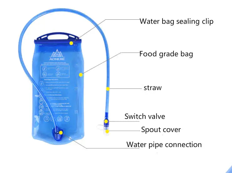 Hydration Bladder, Water Bag, Sports Water Bottle – view 10