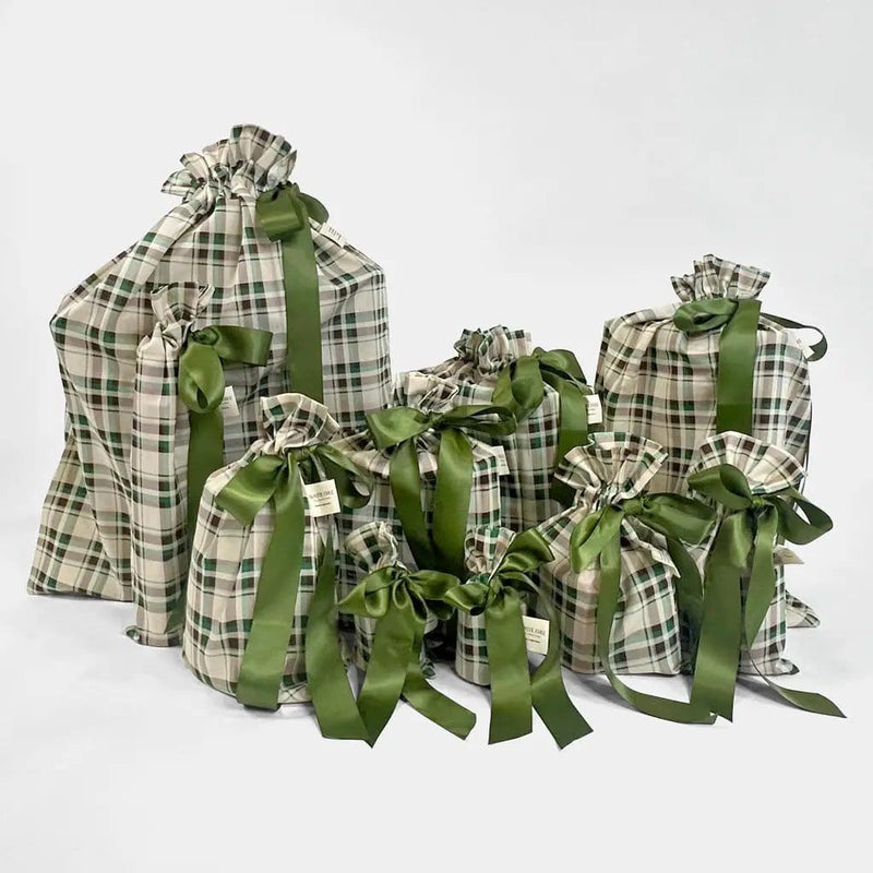 Waste Free Celebrations Fabric Gift Bags Nadarrach Tartan (Reusable Gift Bag Set) Nadarrach Tartan (Reusable Gift Bag Set)