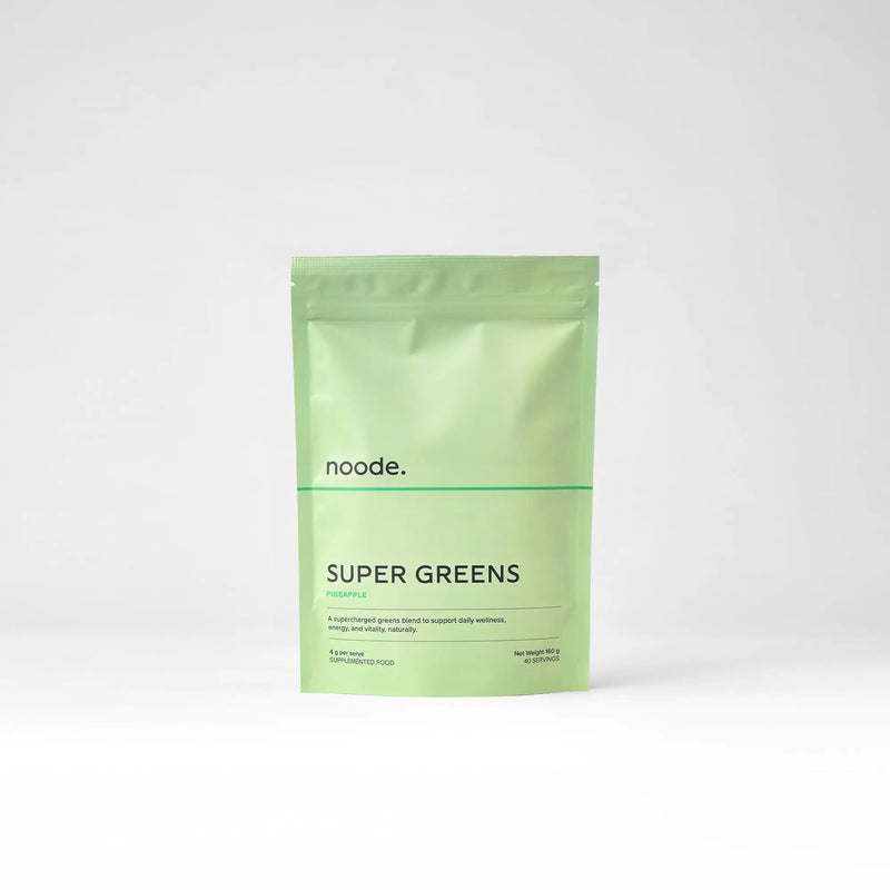 Noode Super Foods Super Greens - Pineapple 160g Noode Super Greens Pineapple Superfood Powder 160g